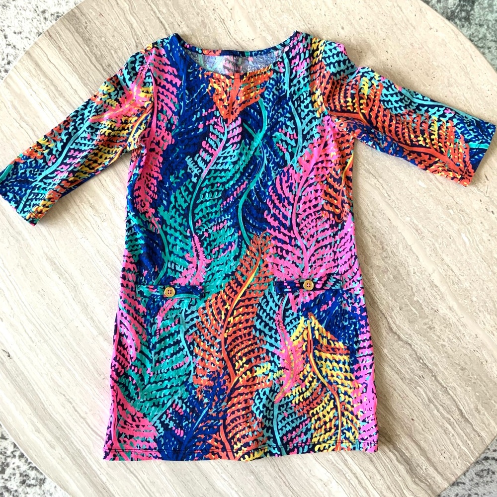 Lilly Pulitzer EUC girls medium 6/7 dress